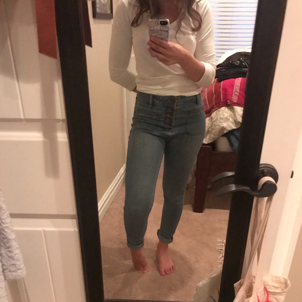 BDG high waisted skinny jeans